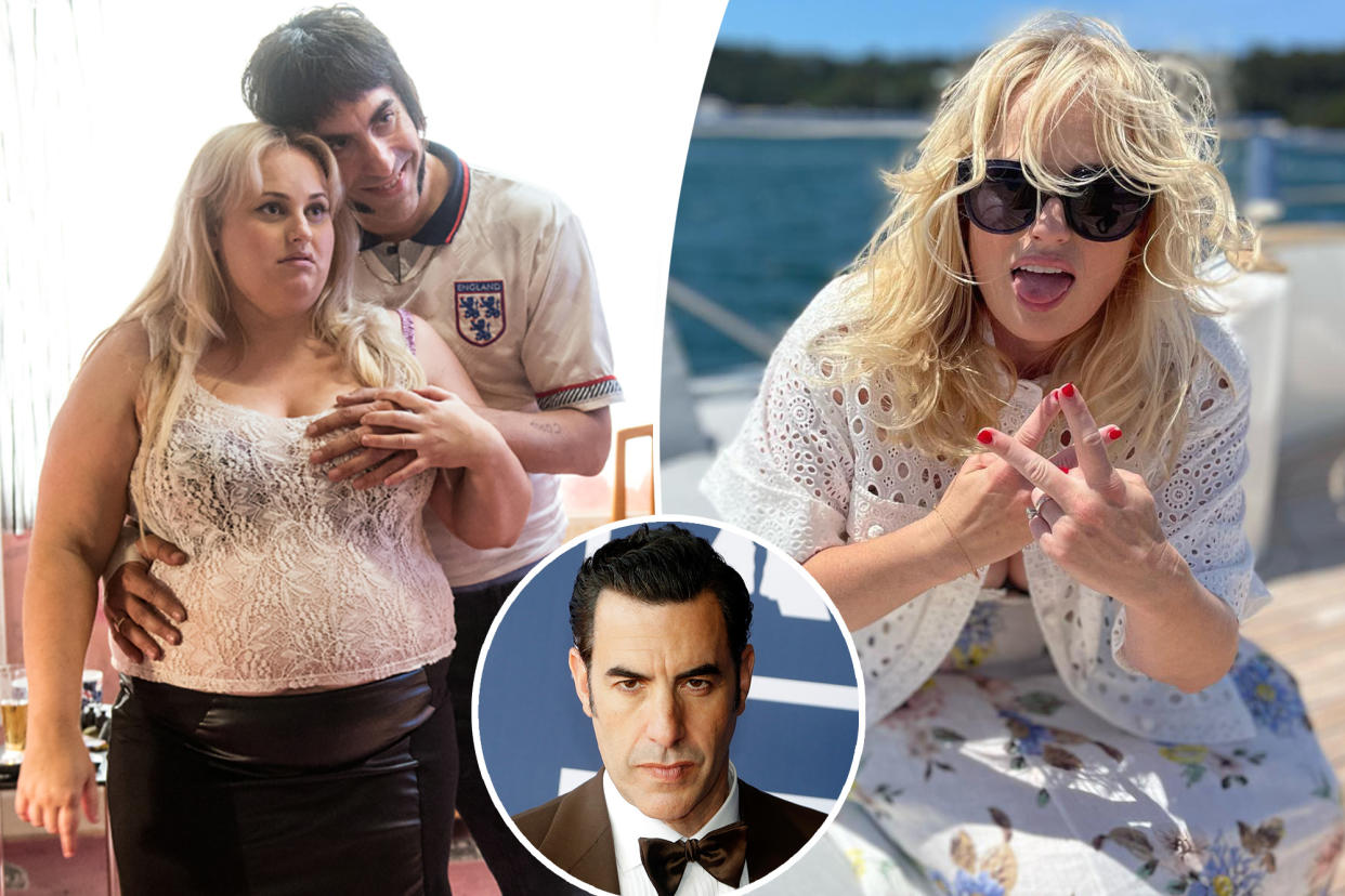 Rebel Wilson shot back at Sacha Baron Cohen on social media.