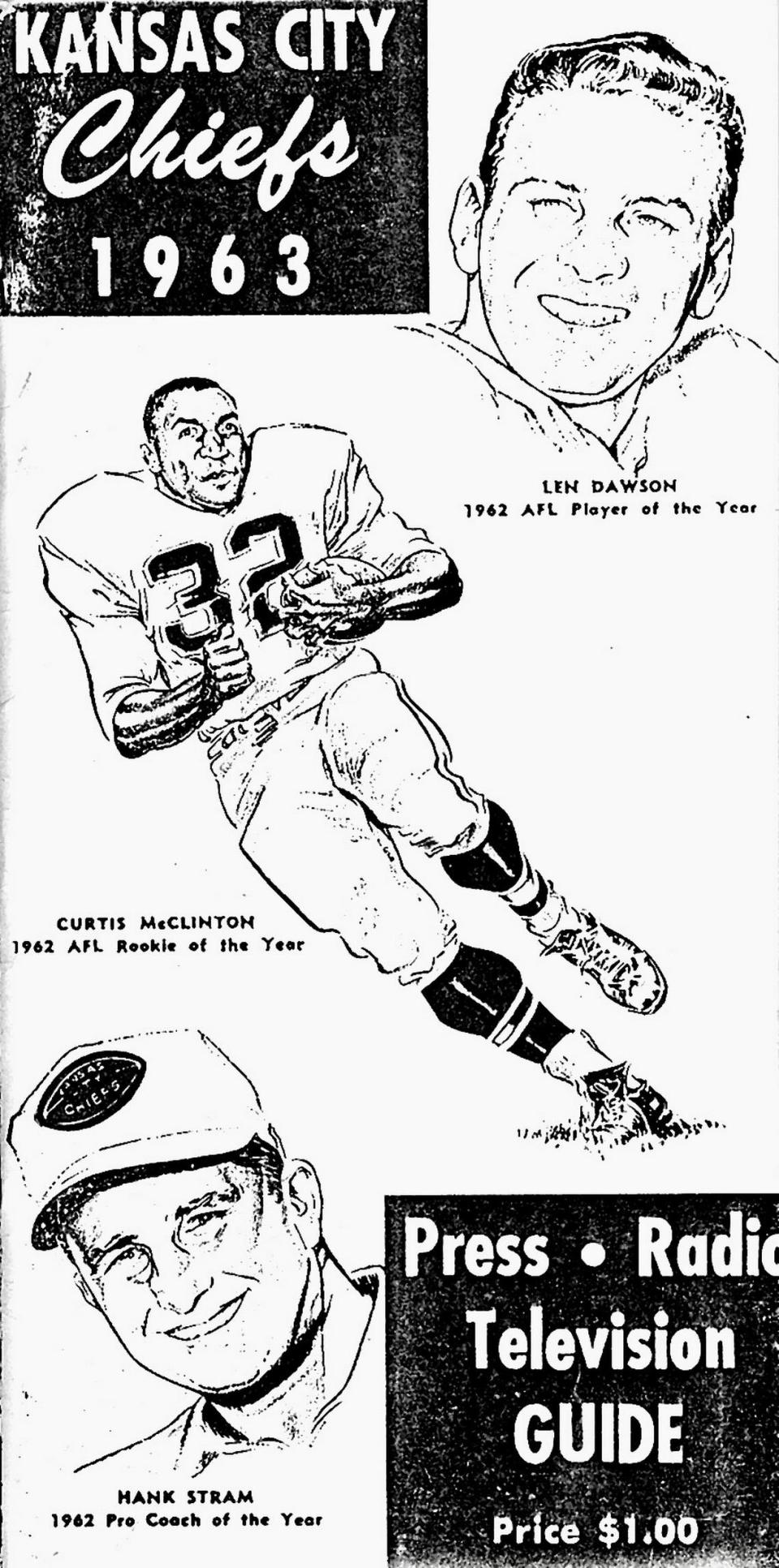 The Chiefs who came to Fort Worth in 1964 were led by Coach Hank Stram, but stars Len Dawson and Curtis McClinton were injured.