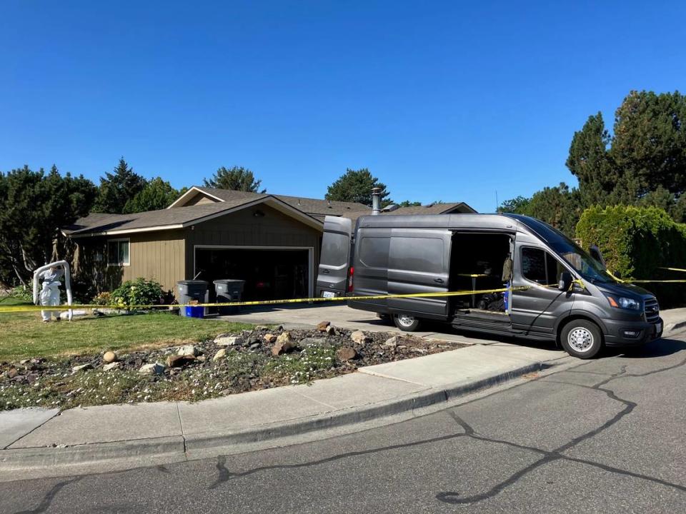 The Tri-Cities Metro Drug Task Force says a meth lab was operating in the garage of a home in Kennewick, WA. Kennewick Police Department
