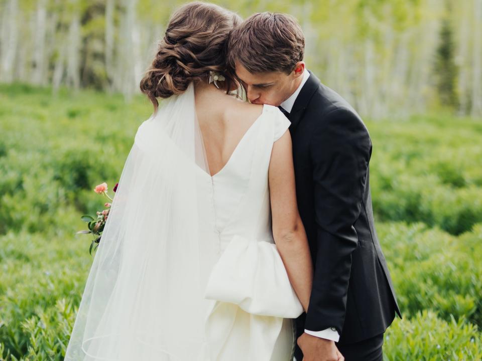 aspen tree bridal session 180