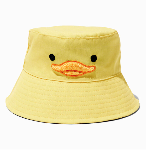 <p><a href="https://go.redirectingat.com?id=74968X1596630&url=https%3A%2F%2Fwww.claires.com%2Fus%2Fterry-cloth-duck-yellow-bucket-hat-118421.html&sref=https%3A%2F%2Fwww.countryliving.com%2Fshopping%2Fgifts%2Fg44494398%2Ftoys-gifts-for-8-year-olds%2F" rel="nofollow noopener" target="_blank" data-ylk="slk:Shop Now;elm:context_link;itc:0;sec:content-canvas" class="link ">Shop Now</a></p><p>Claire's Duck Bucket Hat</p><p>Claire's</p><p>$24.99</p>