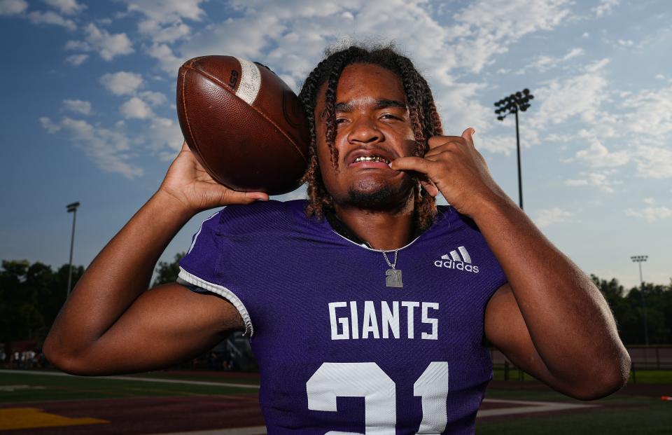 Ben Davis's Alijah Price poses for a photo Wednesday, July 26, 2023, at Brebeuf Jesuit Preparatory School in Indianapolis.  