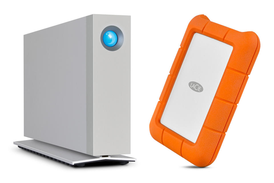 LaCie d2 Thunderbolt 3 and Rugged Thunderbolt USB-C