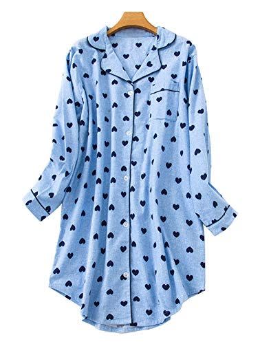 Women's Flannel Nightshirt