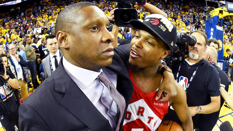 Toronto executive Masai Ujiri was reportedly involved in a confrontation with police immediate after game 6 of the NBA Finals.