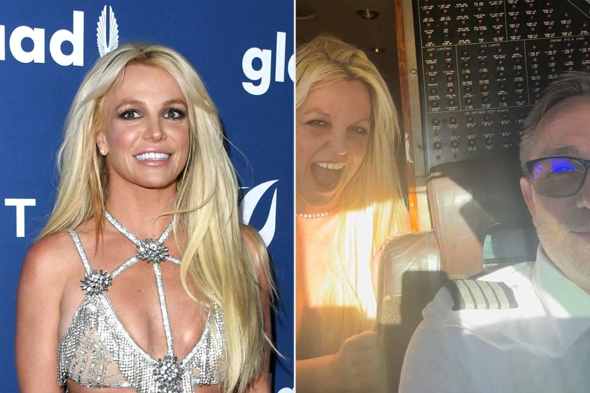 Britney Spears Shares Her Experience in the Cockpit of Private Jet