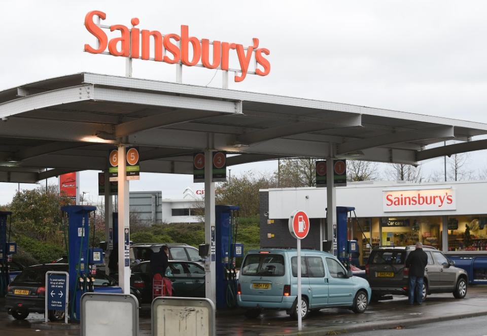 Sainsbury’s has pledged to stop selling Russian petrol from its pumps by the end of the year (Joe Giddens/PA) (PA Archive)