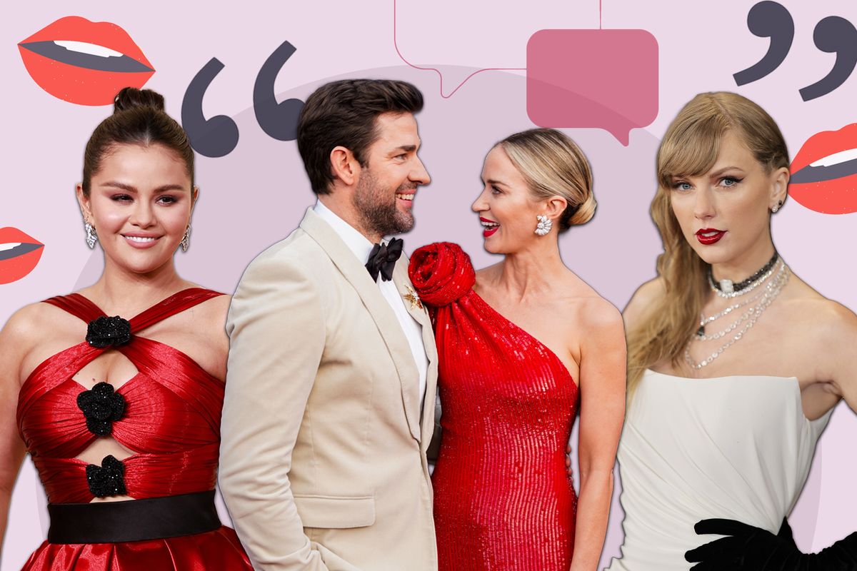 The lips of stars such as Selena Gomez, Taylor Swift, John Krasinski and Emily Blunt have been fastidiously read in recent months  (Getty/iStock)