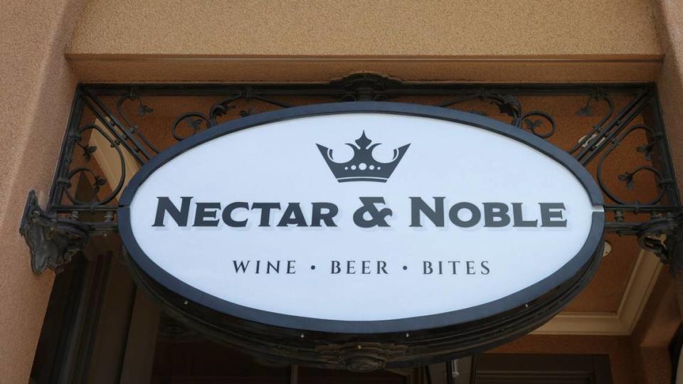 The Carlton Hotel has added a new wine, beer and bites restaurant, Nectar & Noble, as it prepares for a major renovation of the historic Atascadero hotel, as seen here on April 17, 2024.