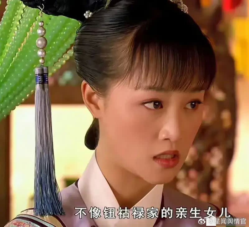 藍盈瑩在劇中飾演貼身侍女「浣碧」一角。（圖／翻攝自微博）