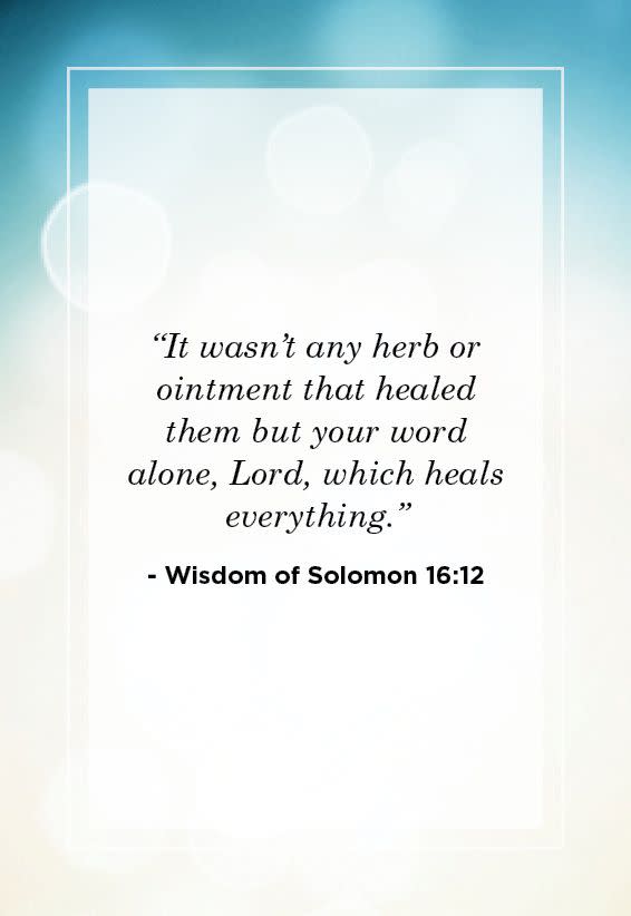 35 Encouraging Bible Verses About Healing for Comfort and Strength - Yahoo  Sports