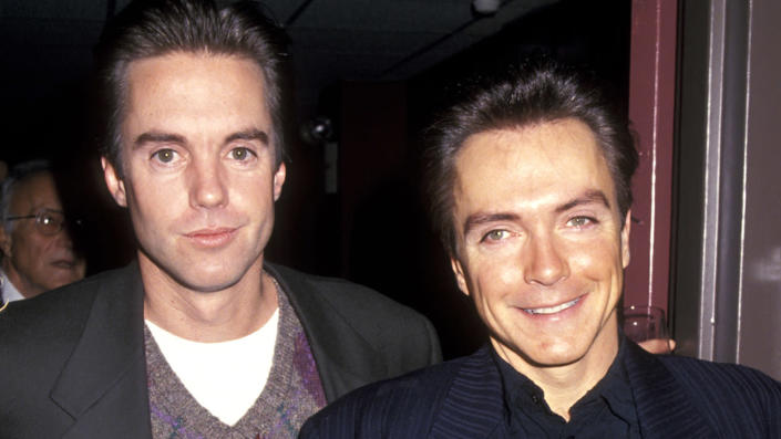 Shaun Cassidy, left, and David Cassidy during happier times. <span class="copyright">Ron Galella/Ron Galella Collection via Getty Images</span>