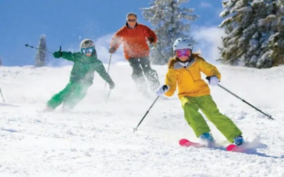 Snowdome said that its visitor numbers had been boosted by an increase in the number of people booking winter sports holidays.