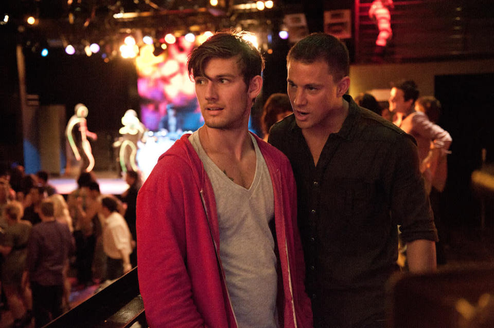 Alex Pettyfer and Channing Tatum in Warner Bros. Pictures' "Magic Mike - 2012