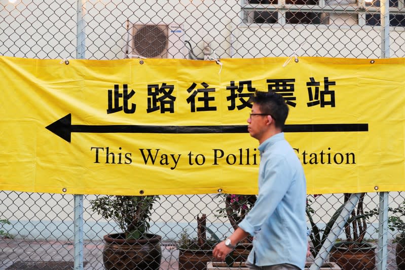 Hong Kong holds local elections