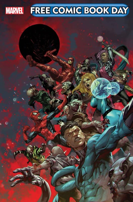 <p> BLOOD HUNT/X-MEN #1</p><p>Marvel Comics</p>