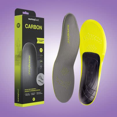 Superfeet Run Support low arch carbon inserts