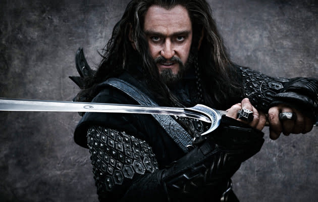 Finally here's Thorin Oakenshield (Richard Armitage) the leader of the pack and the character set to play a similar role to that of Aragorn in the original trilogy.