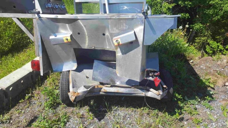 'Bad timing': Rear-ender sidelines Corner Brook food cart