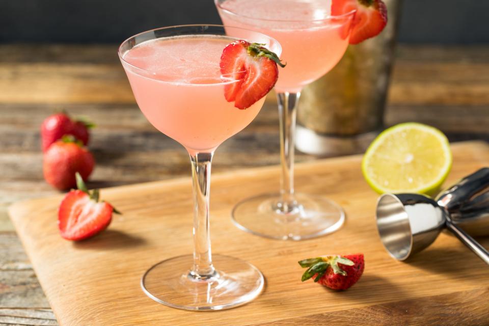 Daiquiri de fresa sin alcohol