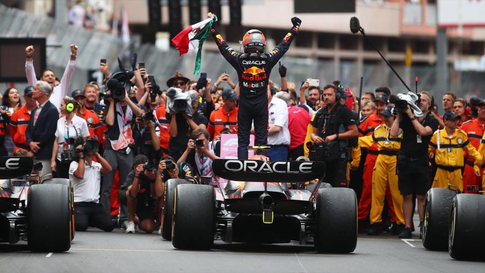 Sergio Perez wins the Monaco Grand Prix