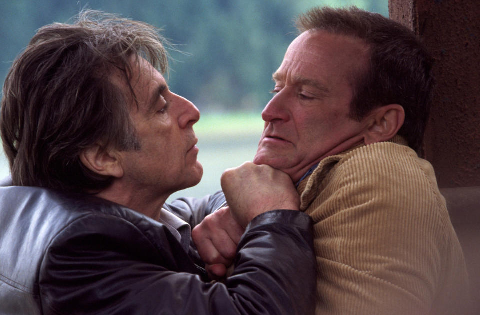 Al Pacino and Robin Williams in "Insomnia"