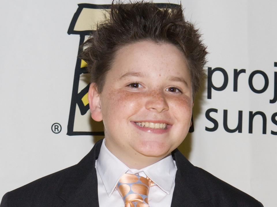 cooper pillot on the red carpet for an event in 2008