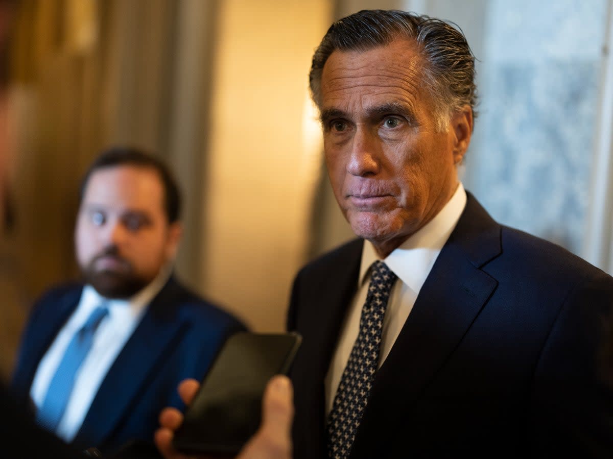 Mitt Romney on Capitol Hill (Getty Images)