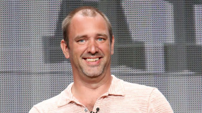 BEVERLY HILLS, CA - JULY 12:  Writer/creator Trey Parker speaks onstage during the &#39;South Park&#39; panel at Hulu&#39;s TCA Presentation at The Beverly Hilton Hotel on July 12, 2014 in Beverly Hills, California.