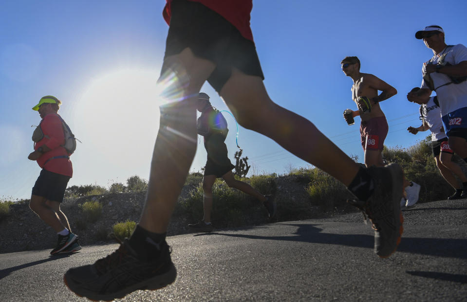 Thomas Stanley was hit by lightning Saturday less than a mile from the finish line of the FlatRock 50K race in southeastern Kansas.