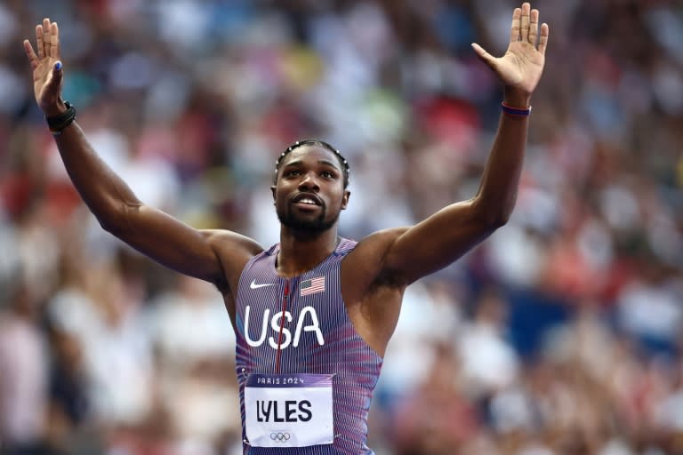 Lyles chases Olympic double as LeBron eyes basketball final Yahoo Sports