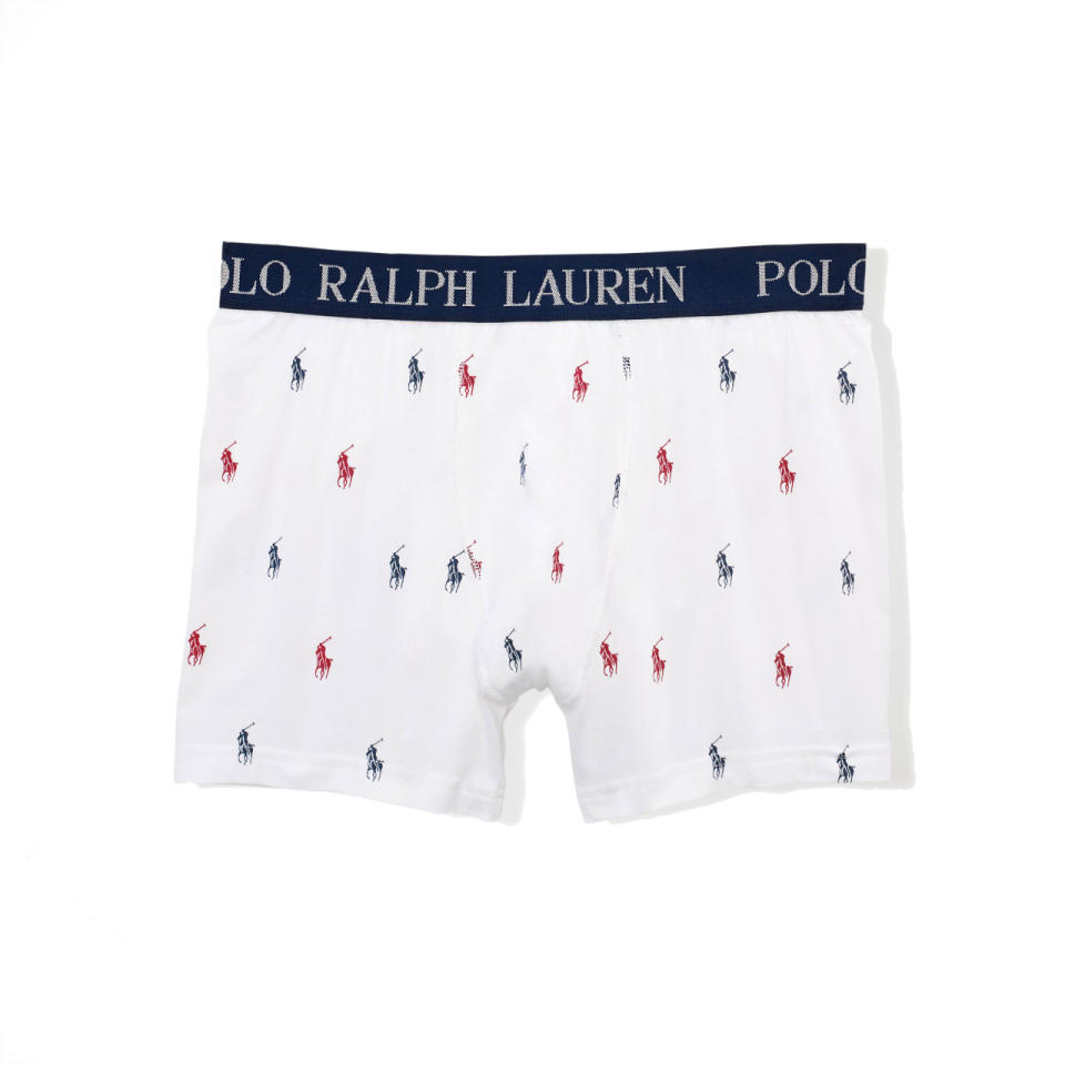 <p>Polo Ralph Lauren Stretch-Cotton Boxer Brief, $13, <a rel="nofollow noopener" href="http://www.ralphlauren.com/product/index.jsp?productId=60377866&cp=1760781.2877584&ab=tn_men_cs_underwear&parentPage=family" target="_blank" data-ylk="slk:ralphlauren.com;elm:context_link;itc:0;sec:content-canvas" class="link ">ralphlauren.com</a></p>