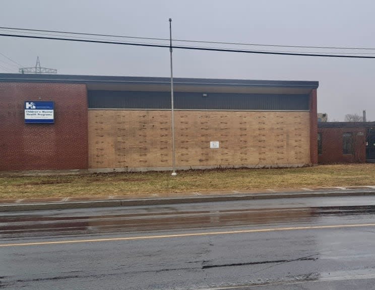 Former Vincent Massey Public School in Cornwall, Ontario, March 2024 (Submitted by Fred Ngoundjo - image credit)
