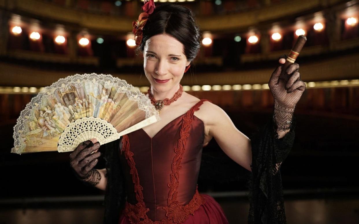 Lucy Worsley in BBC Two’s ‘Nights at the Opera’ - BBC