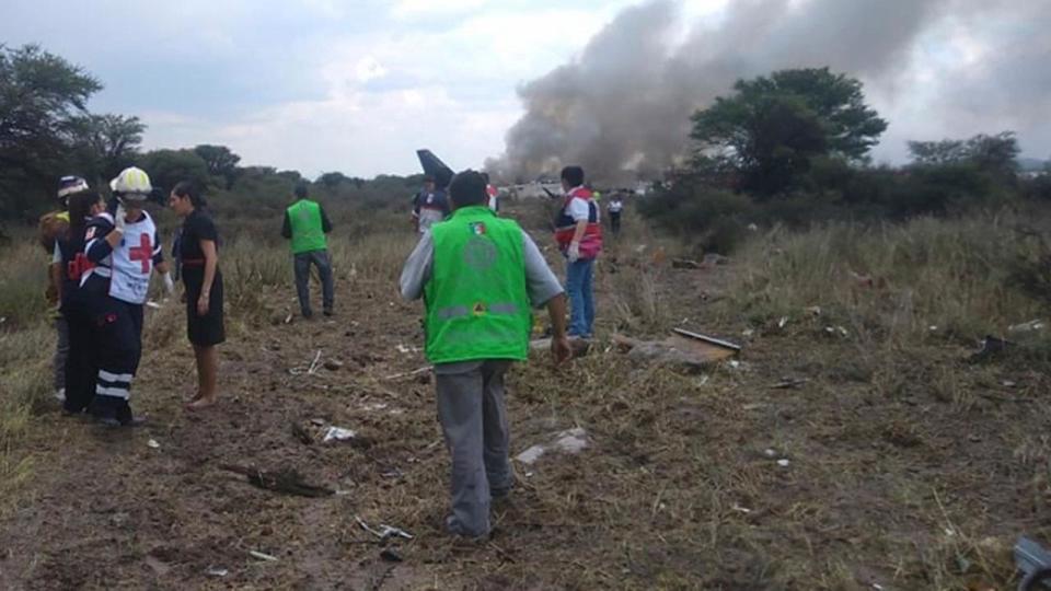 Fotos: Así fue el accidente de Aeroméxico en Durango