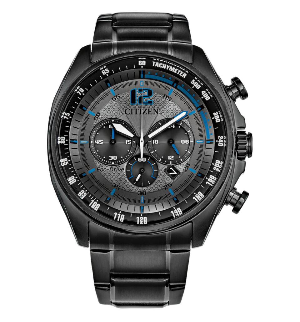 Citizen Drive 45mm Men's Solar Powered Chronograph Sport Watch in Black (Photo via Best Buy Canada)