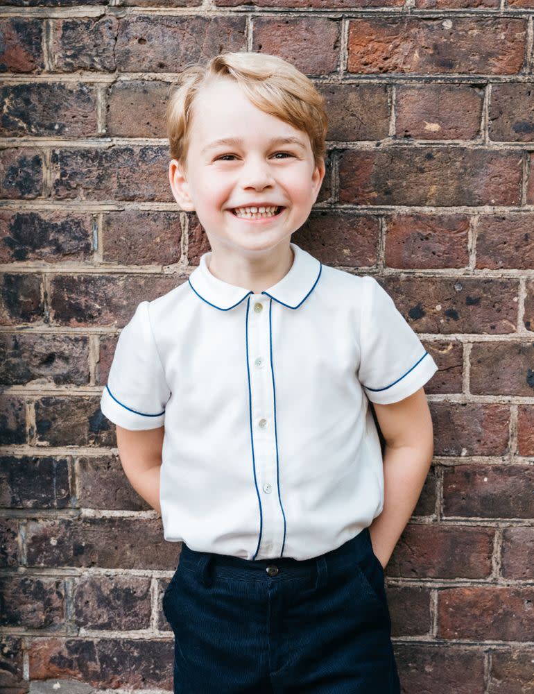 Prince George's 5th birthday portrait