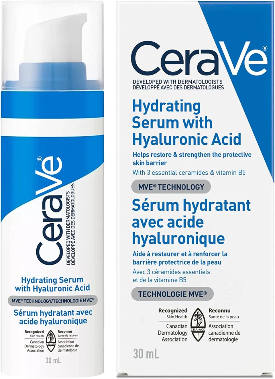 CeraVe Hyaluronic Acid Serum. Image via Amazon.