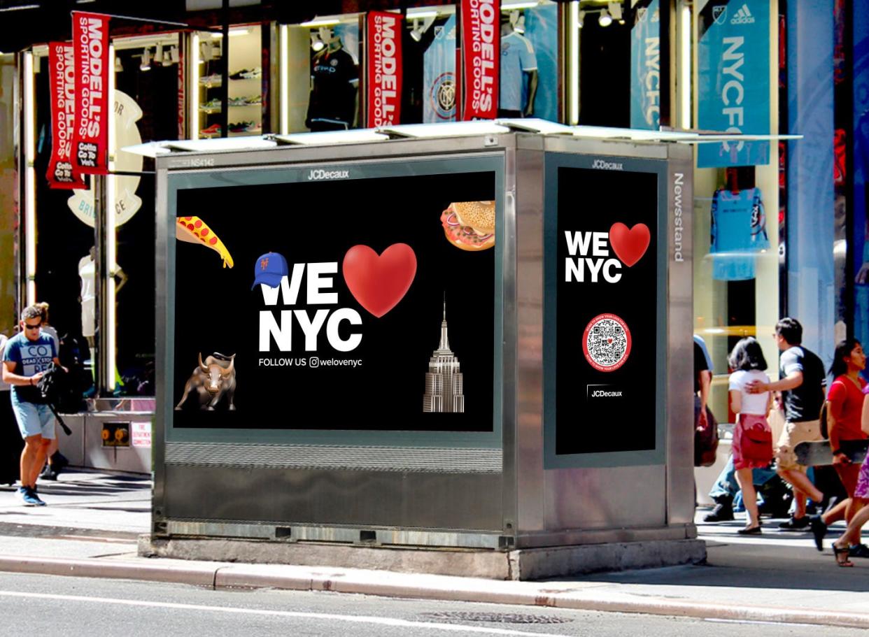 NYC's slogan is now "We Love New York"