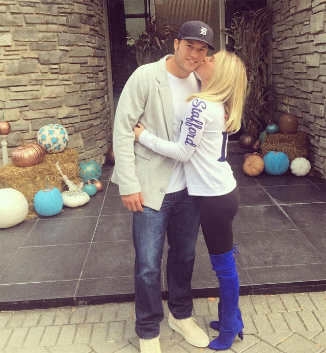 NFL QB Matthew Stafford, Wife Kelly's Relationship Timeline: Pics