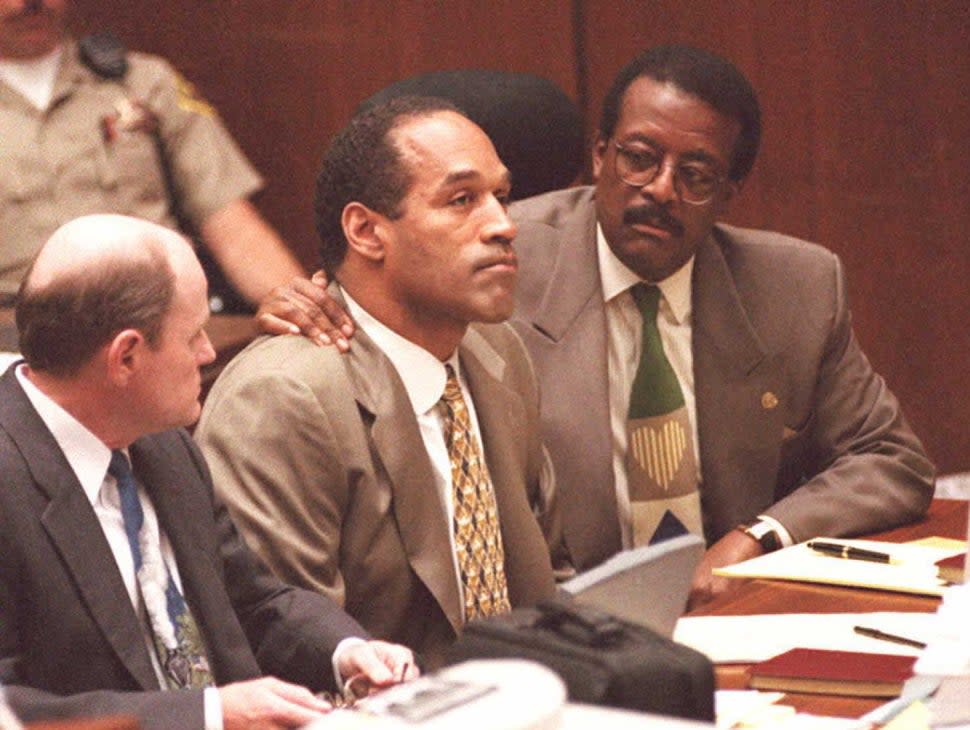 OJ Simpson and Johnnie Cochran