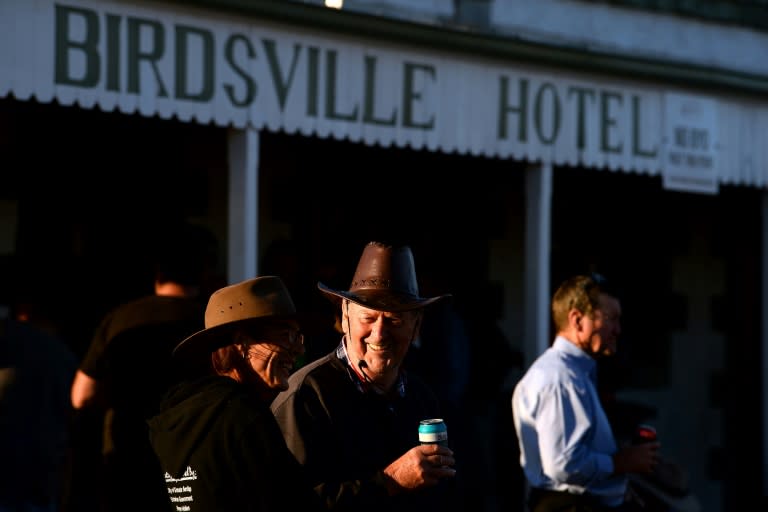 The 134-year-old Birdsville Hotel is the sole watering hole for the town of Birdsville, population: 140