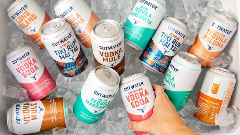 Cutwater makes canned cocktails featuring vodka, tequila, and rum.