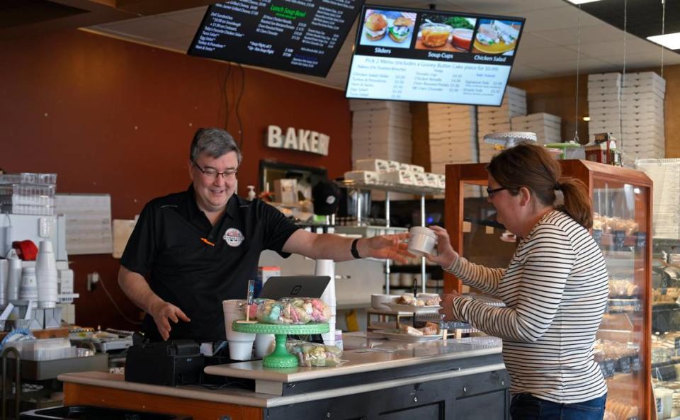 Robert Duensing, owner of Best Regards Bakery & Cafe, has a story for just about every item on his menu. He recently launched a Saturday morning radio program and podcast called “Kansas City Food Memories.”