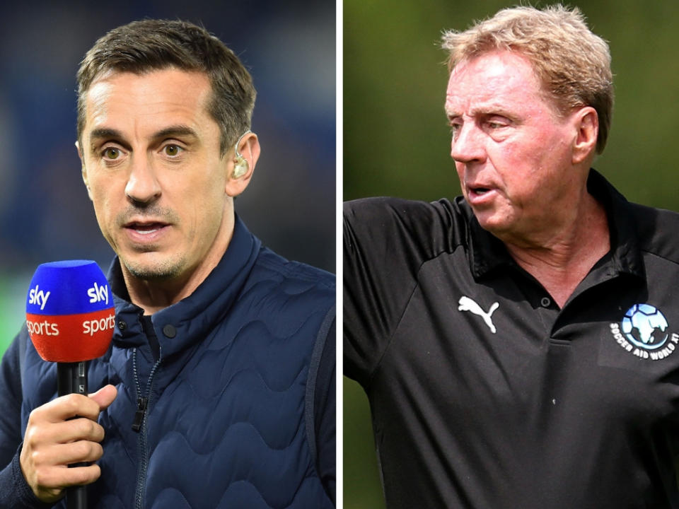 Gary Neville and Harry Redknapp’s feud is heating up