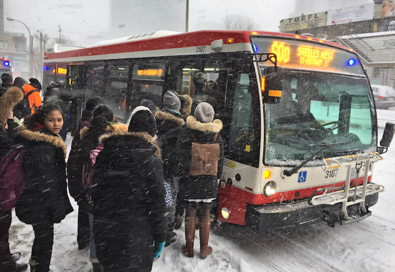 PHOTOS: Toronto digs out from massive snowstorm