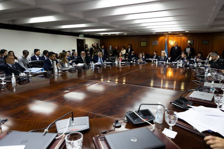 Integrantes del consejo de la Magistratura.