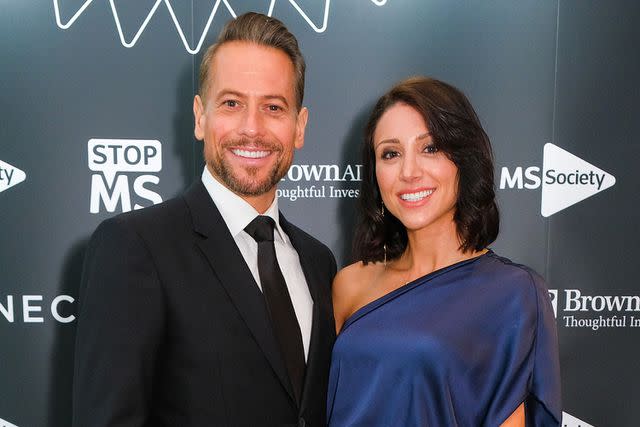 <p>David M. Benett/Dave Benett/Getty Images</p> Ioan Gruffudd and Bianca Wallace attend the SMS Battles Quiz for The MS Society at East Wintergarden on May 12, 2022, in London