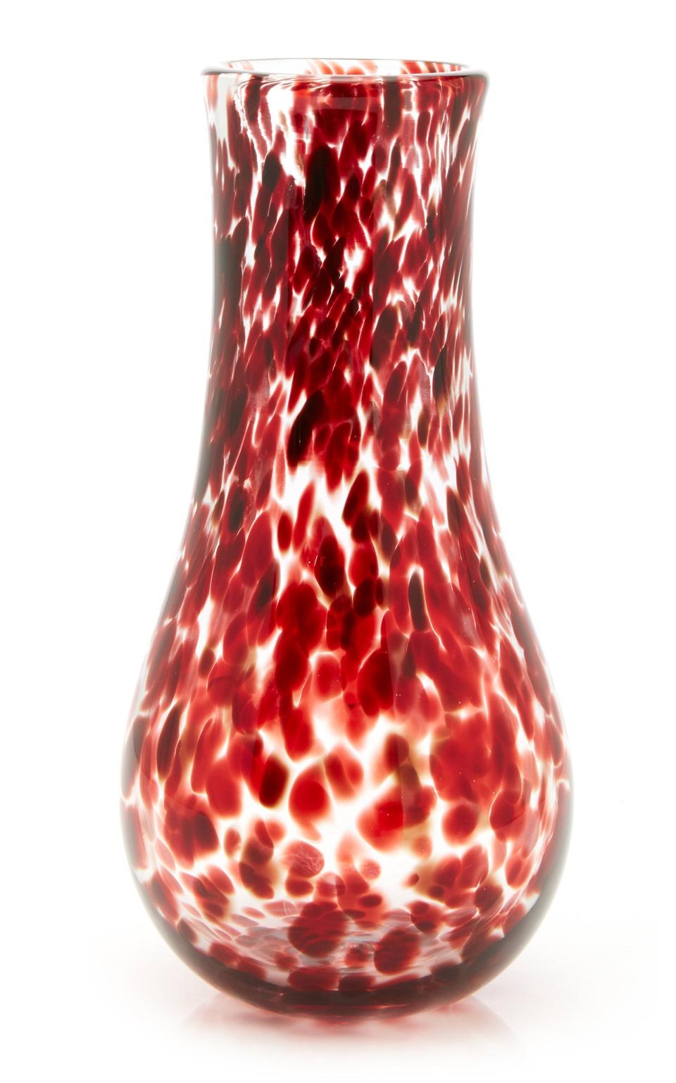 22) Glass Vase