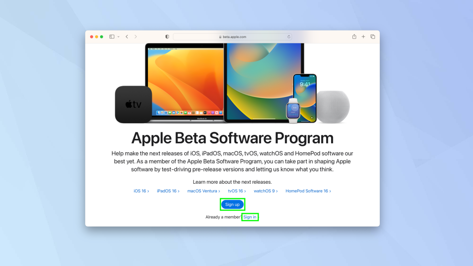 How to enable macOS beta updates